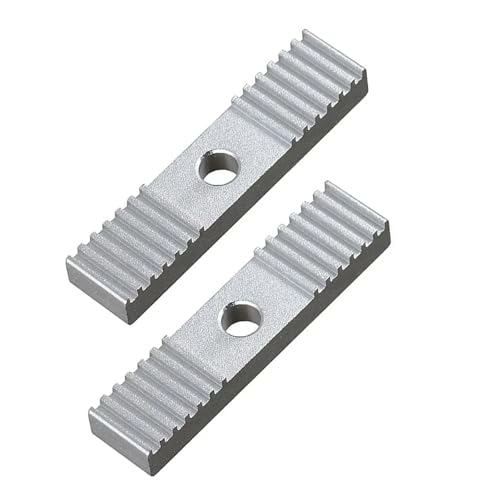 zhuhangyu 1-10 stücke DIY GT2 Zahnriemen Befestigungs Stück Aluminium Legierung Zahn Pitch 2mm Befestigt Clip CNC 9 * 40mm for 3D Drucker Teil(2pcs) von zhuhangyu