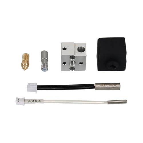 zhuhangyu Hotend Kit for Ender 3 V3 SE Heizblock Kit Edelstahl Throat Hohe Temperatur Druckkopf for Ender3 V3 Se 3D Drucker von zhuhangyu