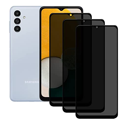 zonyee 3 Stück Sichtschutz Schutzfolie für Samsung Galaxy A13, 9H Härte Anti-Spy Gehärtetem Glas Panzerschutzglasfolie für Samsung Galaxy A13 5G/4G 6,5 Zoll - Fingerabdruck-ID Nicht Unterstütze von zonyee