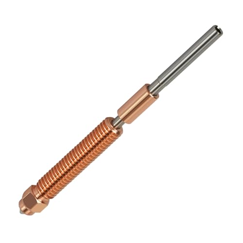 3d Printer Metal Nozzle, Quick Swap Hardened Tip, Anti-Wear High Temperature Printing Head, Durable Replacement Accessory for Professionals, Adults, Beginner Maker Projects 3d Printer Metal Nozzle, Quick Swap Hardened Tip, Anti-Wear High Temperature Printing Head, Durable Replacement Accessory for Professionals, Adults, Beginner Maker Projects von zwxqe